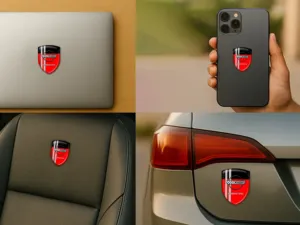 Corvette Logo Coche Auto Alta Calidad Profesional Personalizable